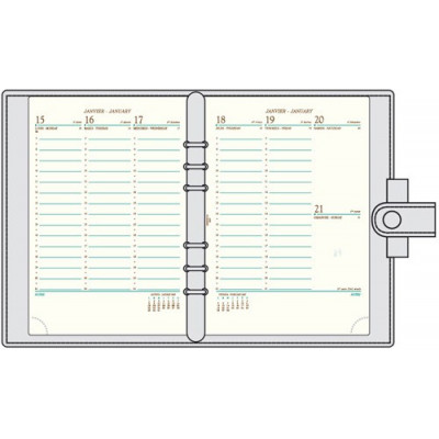 Recharge MIGNON AK22 - 210x142mm  - 1 semaine sur 2 pages