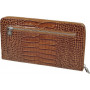 Tout-en-un MIGNON - 105x200mm cuir Veau Croco SAVANNAH Vison