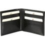 Porte-billets/cartes MIGNON - 98x107mm cuir Veau BOBOLI Noir