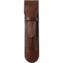 Etui MIGNON 1 stylo - 150x34mm cuir Veau BOBOLI Marron