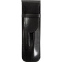Etui MIGNON 2 stylos - 150x50mm cuir Veau BOBOLI Noir