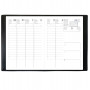 Agenda EXDI - 9x12,5 cm - PLUTON ML Alpha noir - 1 semaine sur 2 pages vertical