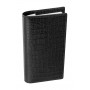 Agenda MIGNON AS16 - 154x78mm - cuir Veau Croco SAVANNAH Noir