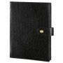 Organiseur MIGNON AK22 - 218x149mm - cuir Veau BOBOLI Noir  + patte