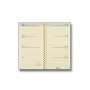 Recharge pour agenda BREPOLS Interplan - 9x16cm - 1 semaine sur 2 pages