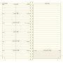 Agenda EXACOMPTA Espace 17S Cordoba spirale - 175x90mm - 1 semaine sur 1 page (COULEURS ALEATOIRES)