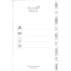 Agenda 2024 QUOVADIS Consul® 21 x 29,7cm - 1 semaine sur 2 pages +  répertoire (COLORIS ALEATOIRES)