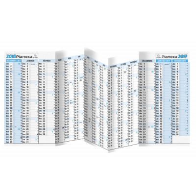 Planning mural EXACOMPTA Planexa - 18x33cm 15mois