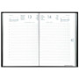 Agendas LECAS Format Couronne 12 x 17 cm - 1 jour par page - NOIR