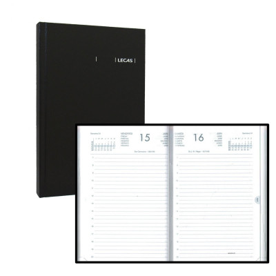 LECAS Agenda banquier 2024 150 x 340 mm 2 volumes