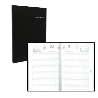 Agenda 2024 de la Banque BREPOLS Jupiter Long 15,4 x 33 cm - Euros et  centimes - 1 jour sur 2 pages