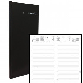 LECAS Agenda DESK PLANNER, perpétuel, 240 x 140 mm