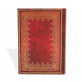 Carnet Midi PAPERBLANKS série Reliure à l'Ancienne modèle Feuille d'Or