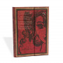 Carnet Midi PAPERBLANKS série Les Manuscrits Estampés modèle Amy Winehouse, Tears Dry