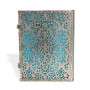 Carnet PAPERBLANKS Collection Filigrane Argenté Maya Bleu format Ultra - PB25603