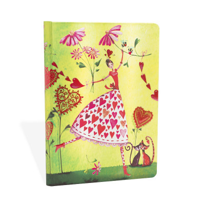 Carnet PAPERBLANKS ligné - Midi 120×170mm - Collection Mila Marquis série Valentina