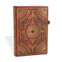 Carnet Mini PAPERBLANKS série Ventaglio Baroque modèle Ventaglio Rosso