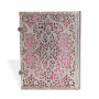 Carnet Ultra PAPERBLANKS série Filigrane Argenté modèle Rose Rouge