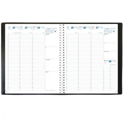 Impala Eurequart - Agenda 1 Semaine Sur 2 Pages - 24 X 30 Cm - Disponible Dans Différentes - View #12