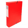 Boîte classement EXACOMPTA Exabox 24x32cm dos 60mm - ROUGE - Plastique PP 7/10e