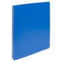 Classeur 4 anneaux A4 XXL 24X32cm dos 30mm - BLEU - Plastique PP