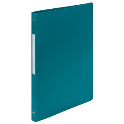 Classeur 4 anneaux A4 21x29,7cm dos 15mm - VERT JADE - Plastique PP