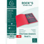 100x Sous-chemises 22x31cm EXACOMPTA ROCK'S 210gr - ROUGE