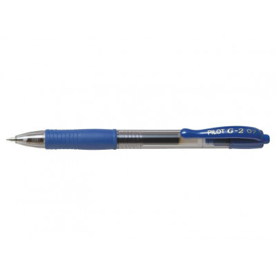 Stylo roller encre gel PILOT G2 07 - BLEU