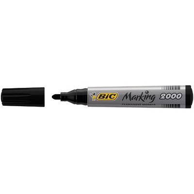 Marqueur permanent BIC Marking 2000 Ecolutions pointe ogive 1,7mm - NOIR
