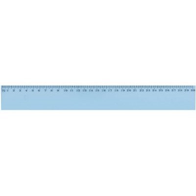 Règle plate platique incassable JPC - 400mm