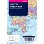 Carte du monde pour FILOFAX Pocket 12x8,1cm