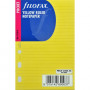 Recharge FILOFAX Pocket 12x8,1cm - 20 Feuilles de notes lignées - Jaune