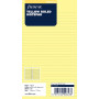 Recharge FILOFAX Personal 17,1x9,5cm - Bloc notes lignées - Jaune