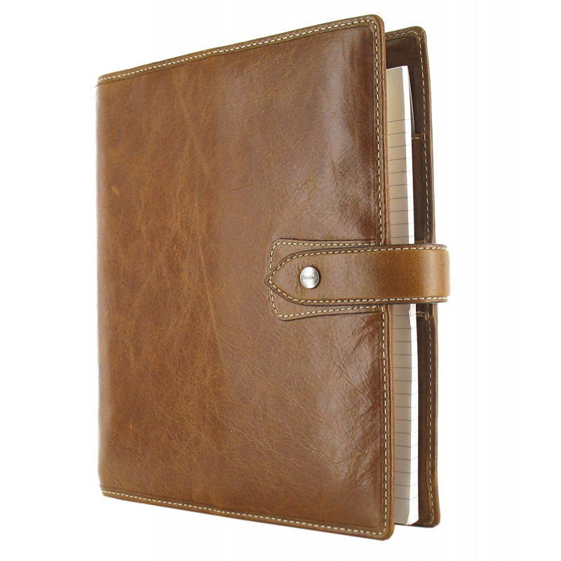 Organiseur FILOFAX A5 23,4x20,3cm MALDEN OCRE cuir de buffle 1