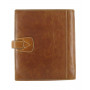 Organiseur FILOFAX A5 23,4x20,3cm MALDEN OCRE cuir de buffle - 1 semaine sur 2 pages VERTICAL