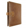 Organiseur FILOFAX A5 23,4x20,3cm MALDEN OCRE cuir de buffle - 1 semaine sur 2 pages VERTICAL