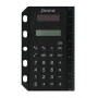 Calculatrice FILOFAX pour formats Pocket & Mini 10x6,5cm - NOIR
