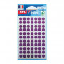 462 Etiquettes rondes Ø8mm AGIPA - VIOLET