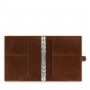 Organiseur FILOFAX A5 23,4x20,3cm LOCKWOOD COGNAC cuir de buffle - 1 semaine sur 2 pages VERTICAL