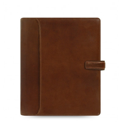 Organiseur Filofax A5 Eco Essential - Couverture Végétalienne - Agenda 2025 Inclus - Chêne Doré