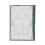 Carnet PAPERBLANKS Non ligné - Midi  130×180mm - Collection Reliure à lAncienne série Silex Blanc