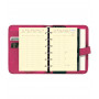 Agenda organiseur QUOVADIS TIMER 14 Prestige VERONA - 8x12cm - INDIGO - 1 semaine sur 2 pages horizontal