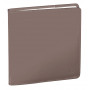 Agenda QUOVADIS EXECUTIF cuir vachette lisse Luna taupe 16x16cm - 1 semaine sur 2 pages