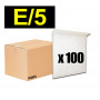 100x Enveloppes à bulles (E) - 240x275cm - BLANC