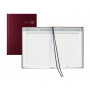 Agenda journalier BREPOLS Bremax 2 - 1 jour sur 2 pages 21 x 29 cm (bordeaux)