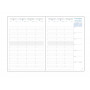Agenda EXACOMPTA SAD 29 Verone - 21x29,7cm 1 semaine sur 2 pages NOIR