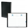 Agenda QUOVADIS TEXTAGENDA 21 - 13x21cm  - 1 jour par page couverture IMPALA NOIR