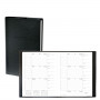 Agenda QUOVADIS Le principal 18 x 24 cm - 1 semaine sur 2 pages  couverture impala noir