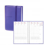 Agenda QUOVADIS TIME&LIFE POCKET violet Septembre - 10x15cm - 1 semaine sur 2 pages