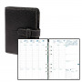 Agenda organiseur QUOVADIS - TIMER 21 PLANING couverture Club noir ébène - 15x21cm